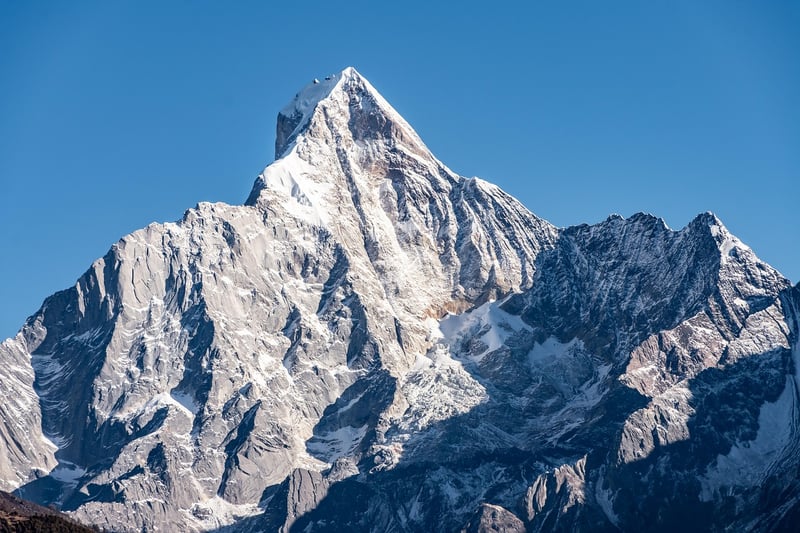 Remote Village Landscape