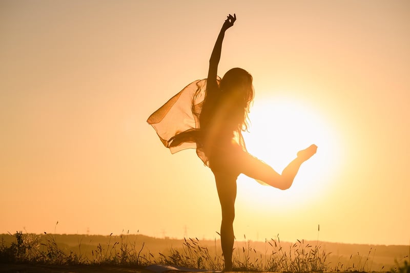 Yoga Retreat Sunset