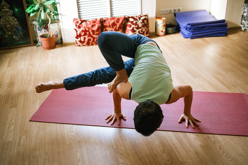 Yoga Retreat Pose